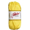 Garn Järbo Soft Cotton 50 g gul – 8874 Lemon