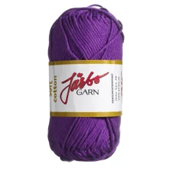 Garn Järbo Soft Cotton 50 g lilla – 8877 Plum