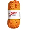 Garn Järbo Soft Cotton 50 g oransje – 8858 Apricot