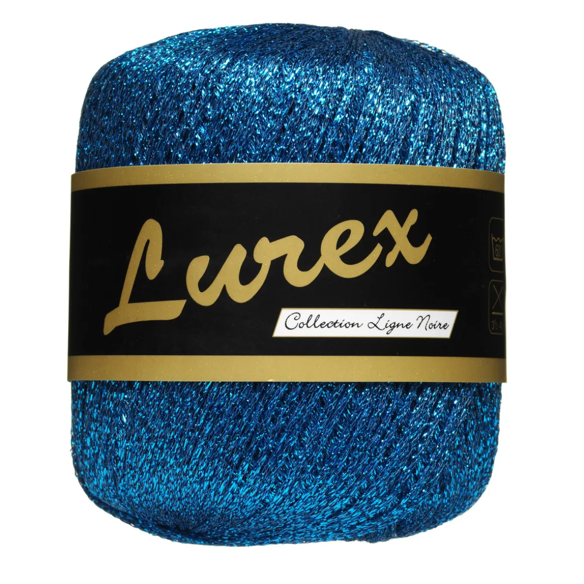 Garn Lammy Lurex 25 g turkis