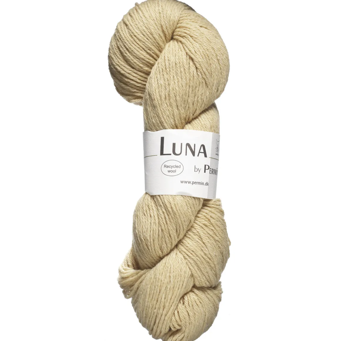 Garn Luna 50 g gul