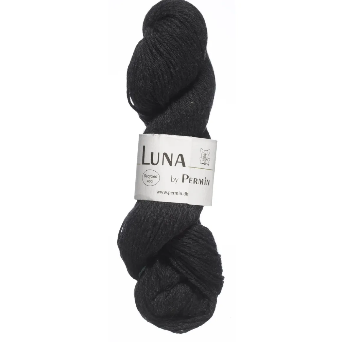 Garn Luna 50 g koksgrå