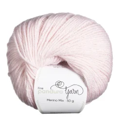 Garn Merino Mix 50 g babyrosa