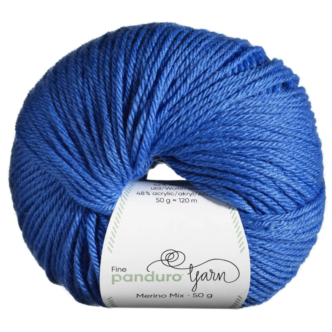 Garn Merino Mix 50 g isblå