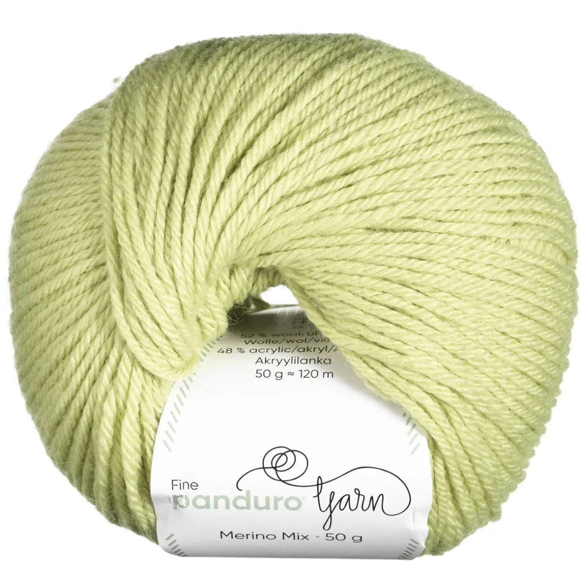 Garn Merino Mix 50 g pistasj