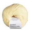Garn Merino Mix 50 g smørgul