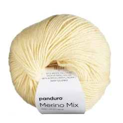 Garn Merino Mix 50 g smørgul