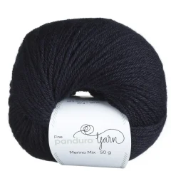 Garn Merino Mix 50 Marineblått