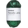 Garn Metallic Jersey 100 g grønn