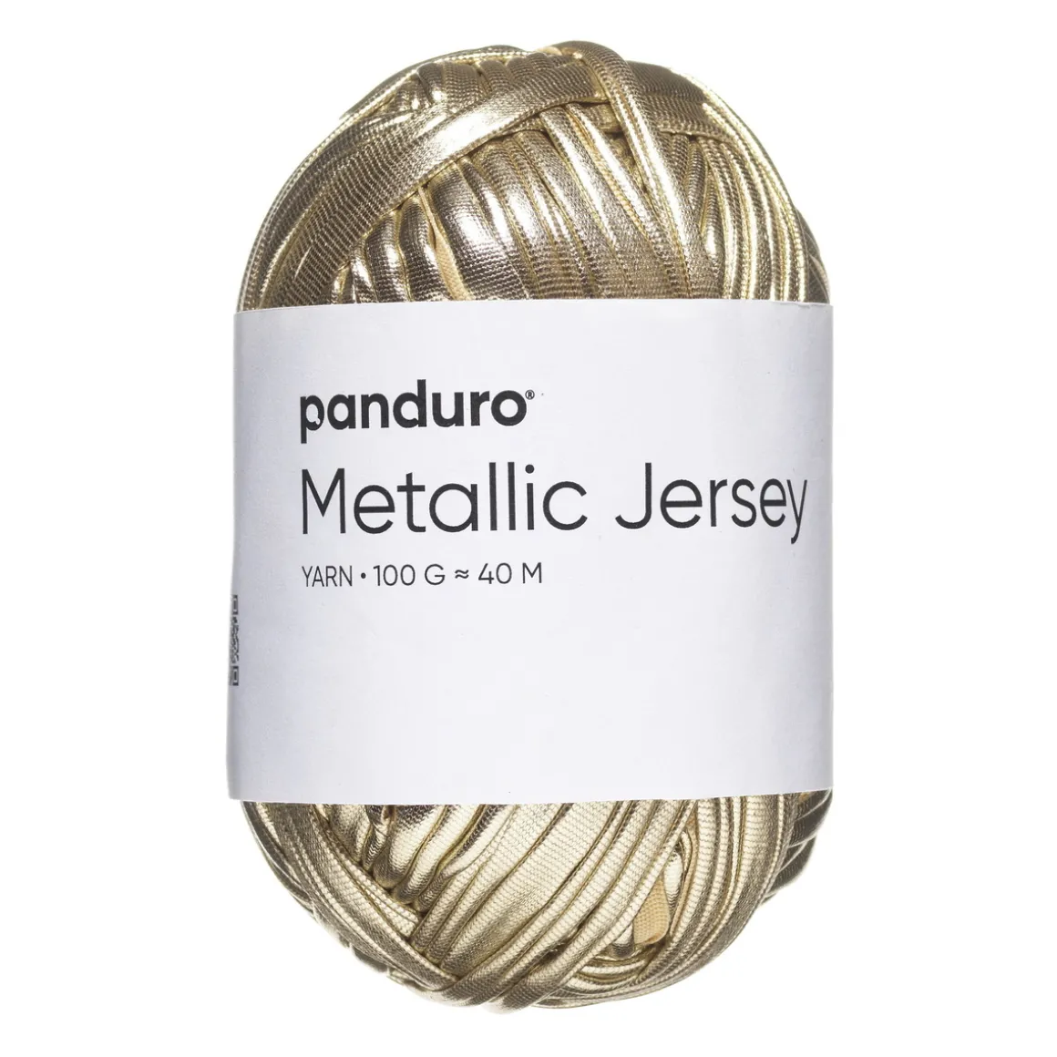 Garn Metallic Jersey 100 g gull