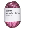Garn Metallic Jersey 100 g rosa
