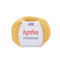 Garn Missouri 50 g gul