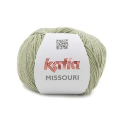 Garn Missouri 50 g tåkegrønn