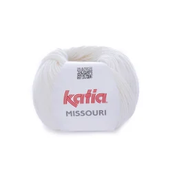 Garn Missouri 50 g ubleket