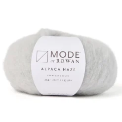 Garn Mode at Rowan Alpaca Haze 25 g – Silver 012