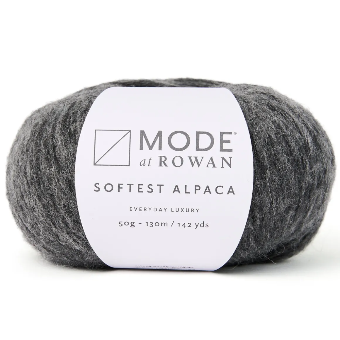 Garn Mode at Rowan Softest Alpaca 50 g – Ash 012