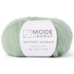 Garn Mode at Rowan Softest Alpaca 50 g – Eucalyptus 016