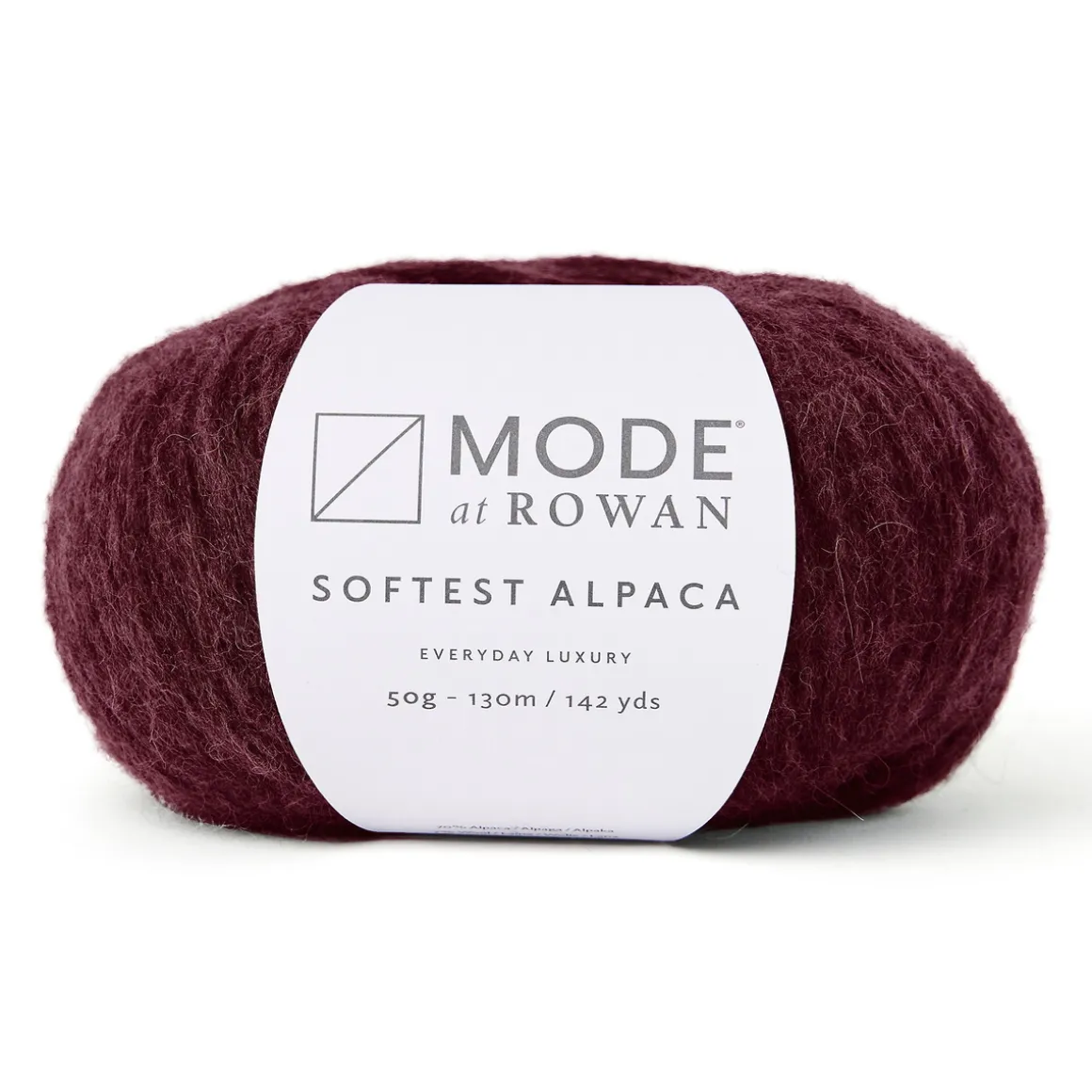 Garn Mode at Rowan Softest Alpaca 50 g – Cranberry 020