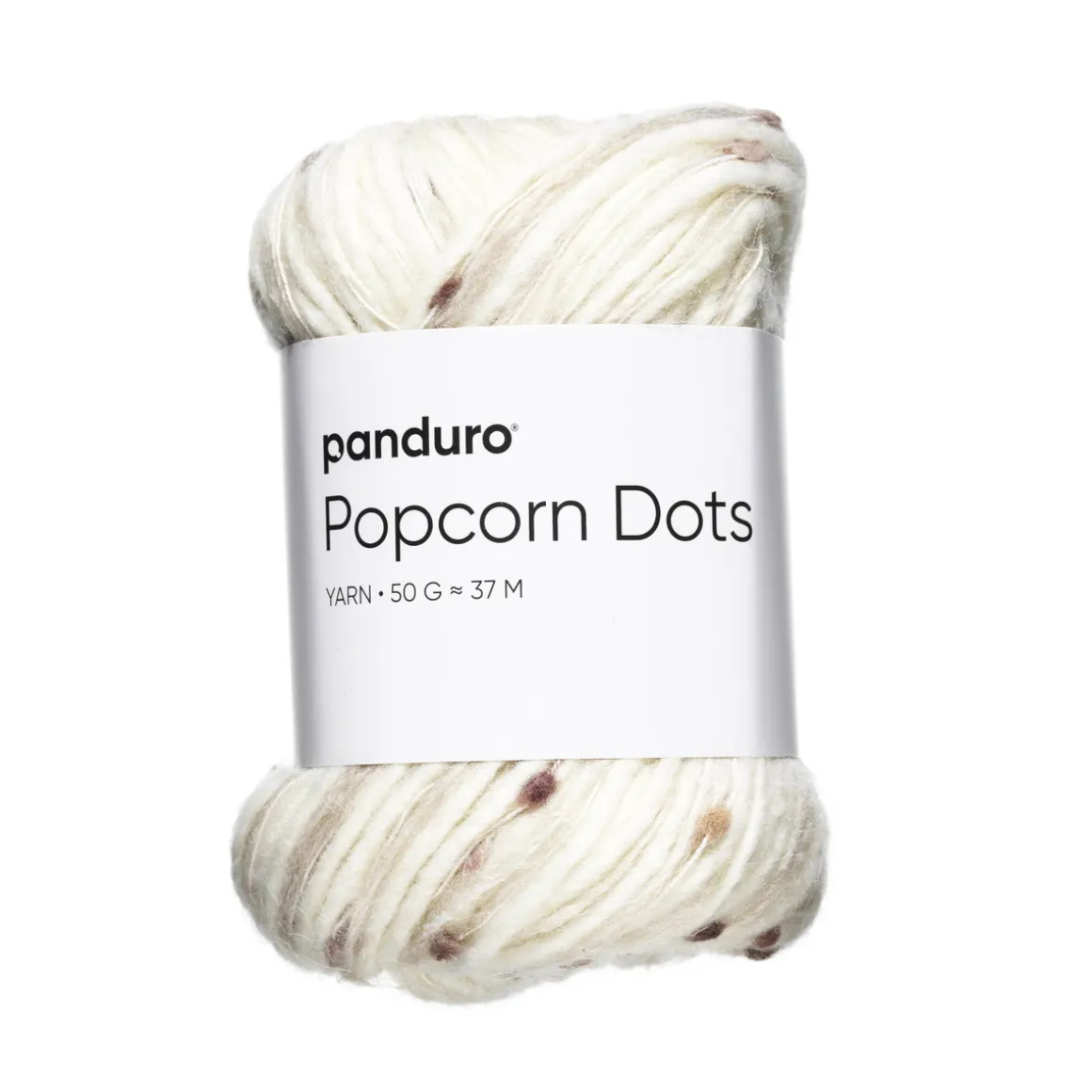 Garn Popcorn Dots 50 g beige
