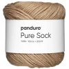 Garn Pure Sock 100 g beige