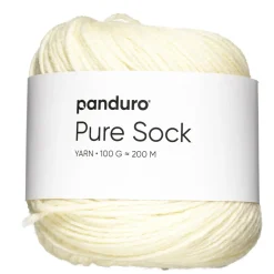 Garn Pure Sock 100 g creme