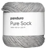 Garn Pure Sock 100 g lysegrå