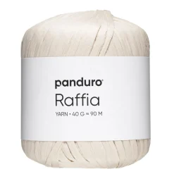 Garn Raffia 40 g creme
