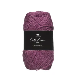 Garn Soft Lama Fine 50 g lyng – Magenta haze 943