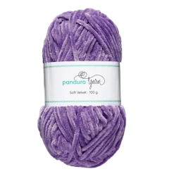 Garn Soft Velvet 100 g lilla