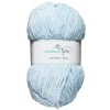 Garn Soft Velvet 100 g lyseblå