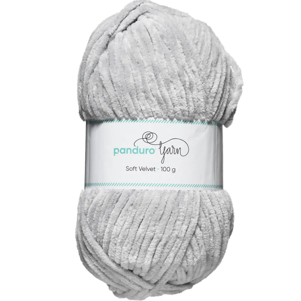 Garn Soft Velvet 100 g lysegrå