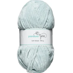 Garn Soft Velvet 100 g lysegrønn
