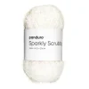Garn Sparkly Scrubby 50 g hvitt iriserende og fargeskiftende