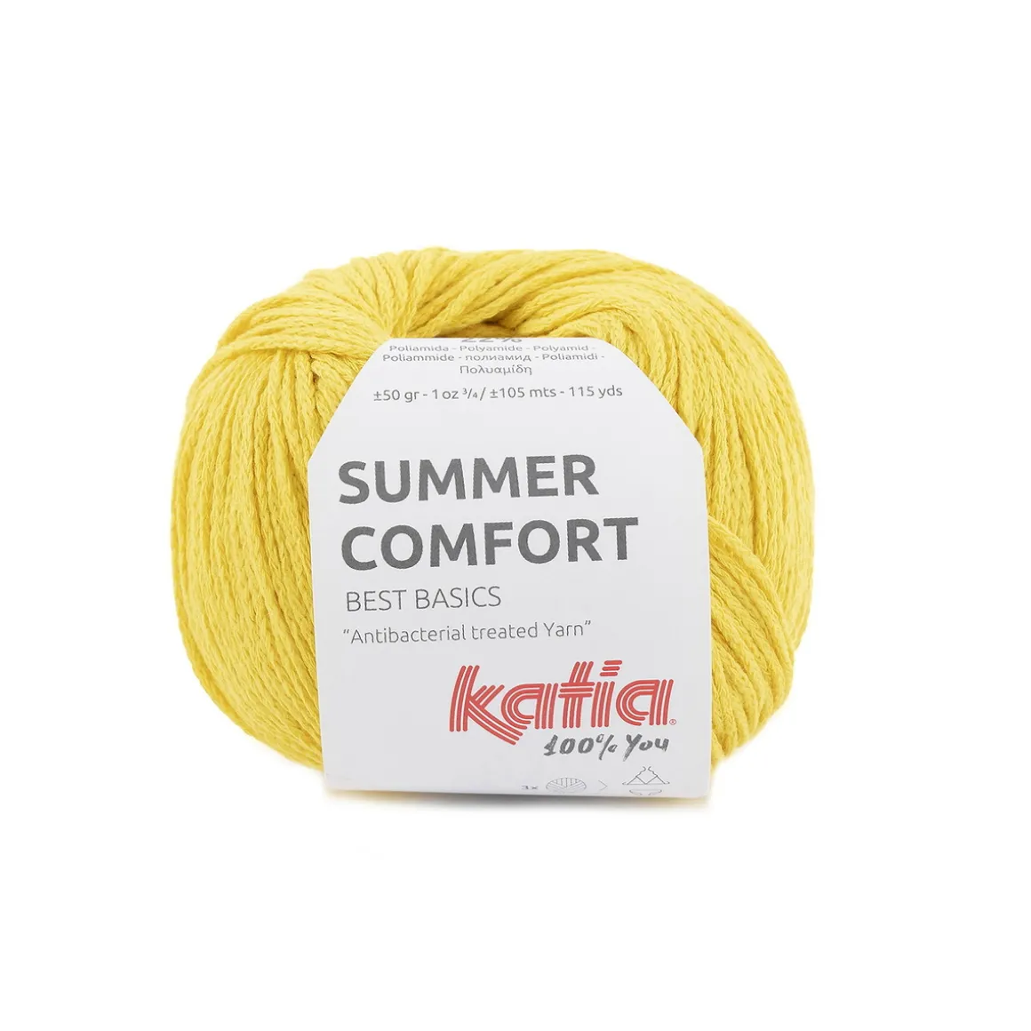 Garn Summer Comfort 50 g s.gul