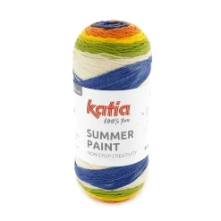 Garn Summer Paint 150 g brente toner (504 på bildet)
