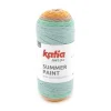 Garn Summer Paint 150 g rosa turkis (501 på bildet)