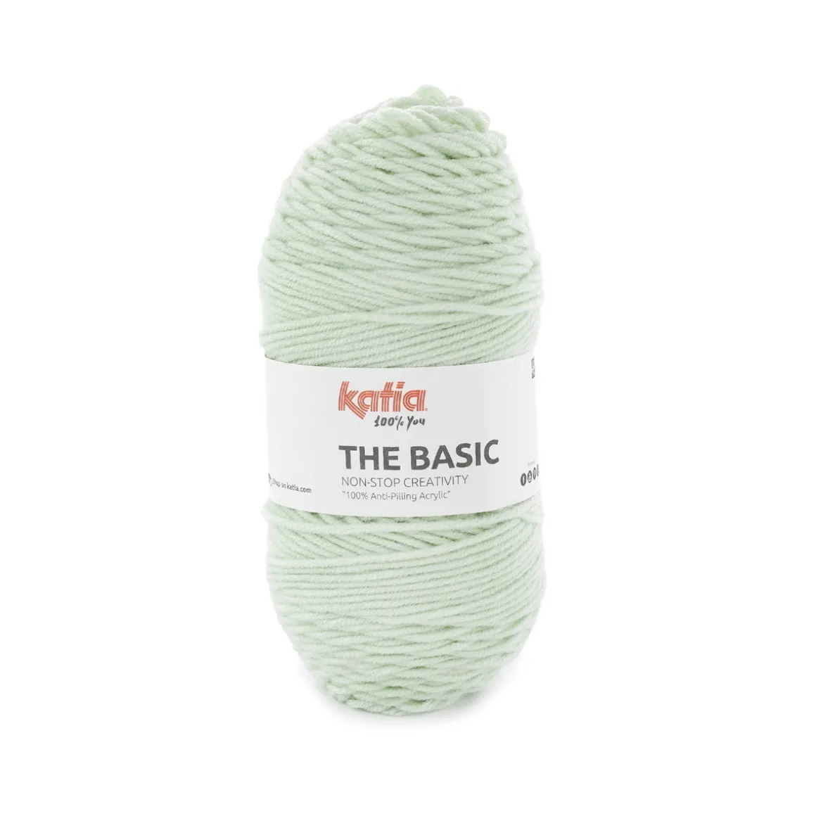 Garn The Basic 50 g lysegrønn