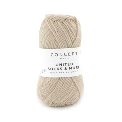 Garn United Socks 25 g beige