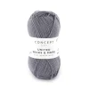 Garn United Socks 25 g mellomgrå