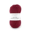 Garn United Socks 25 g vinrød