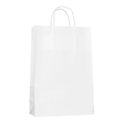 Gavepose hvit 5-pakning, av papir 22×31×10 cm