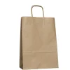 Gavepose naturfarget 5-pakning, av papir 22×31×10 cm