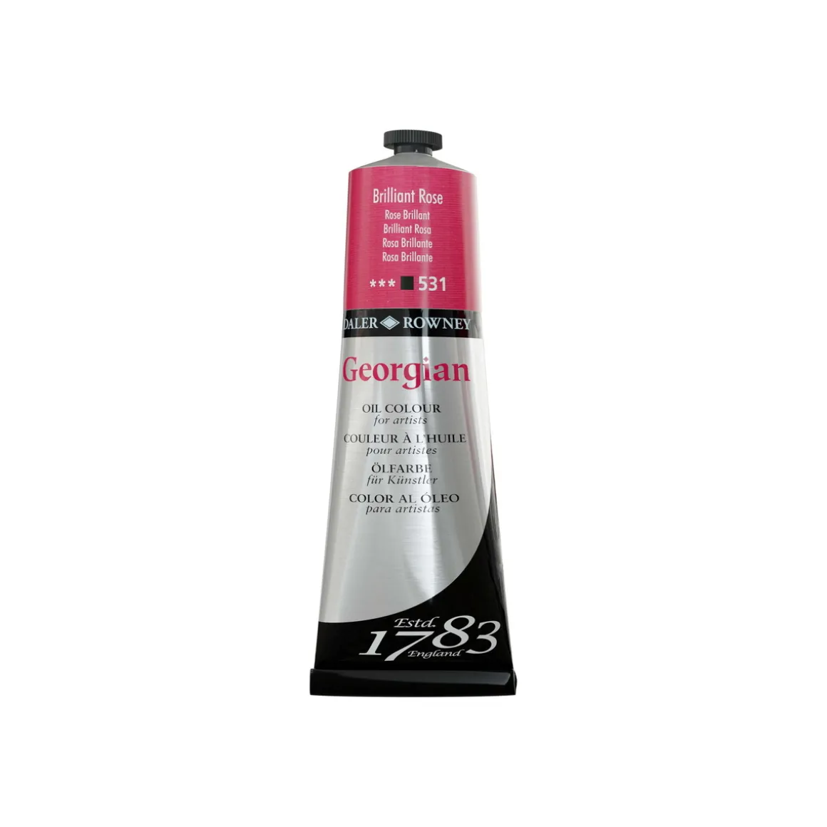 Georgian Oil Colour oljemaling 225 ml Brilliant Rose 531