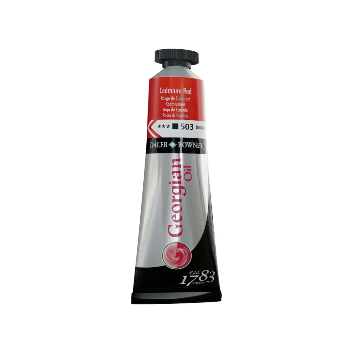 Georgian Oil Colour oljemaling 38 ml Cadmium Red Deep Hue 504