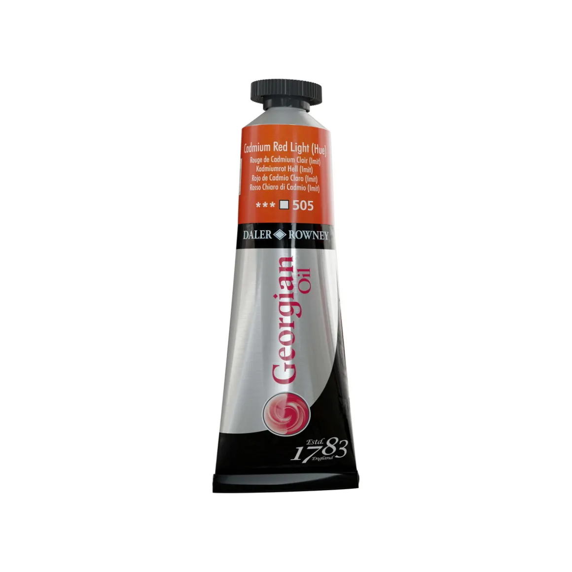 Georgian Oil Colour oljemaling 38 ml Pyrrole Red 512