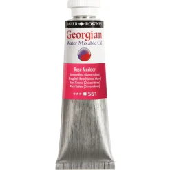 Georgian Water Mixable Oil Colour, vannløselig oljemaling 37 ml Crimson Alizarin hue 515