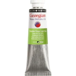 Georgian Water Mixable Oil Colour, vannløselig oljemaling 37 ml Cinnabar Green Light Hue 350