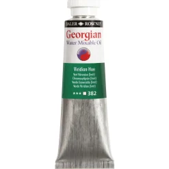 Georgian Water Mixable Oil Colour, vannløselig oljemaling 37 ml Viridian Hue 382