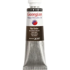 Georgian Water Mixable Oil Colour, vannløselig oljemaling 37 ml Raw Umber 247