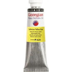 Georgian Water Mixable Oil Colour, vannløselig oljemaling 37 ml Cadmium Yellow Hue 620